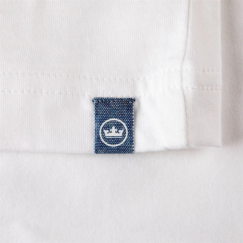 Lava Wash Pocket Tee White