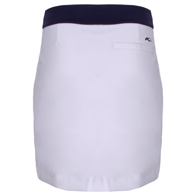 Womens Vienna Collagen Skort White/Atlanta Blue