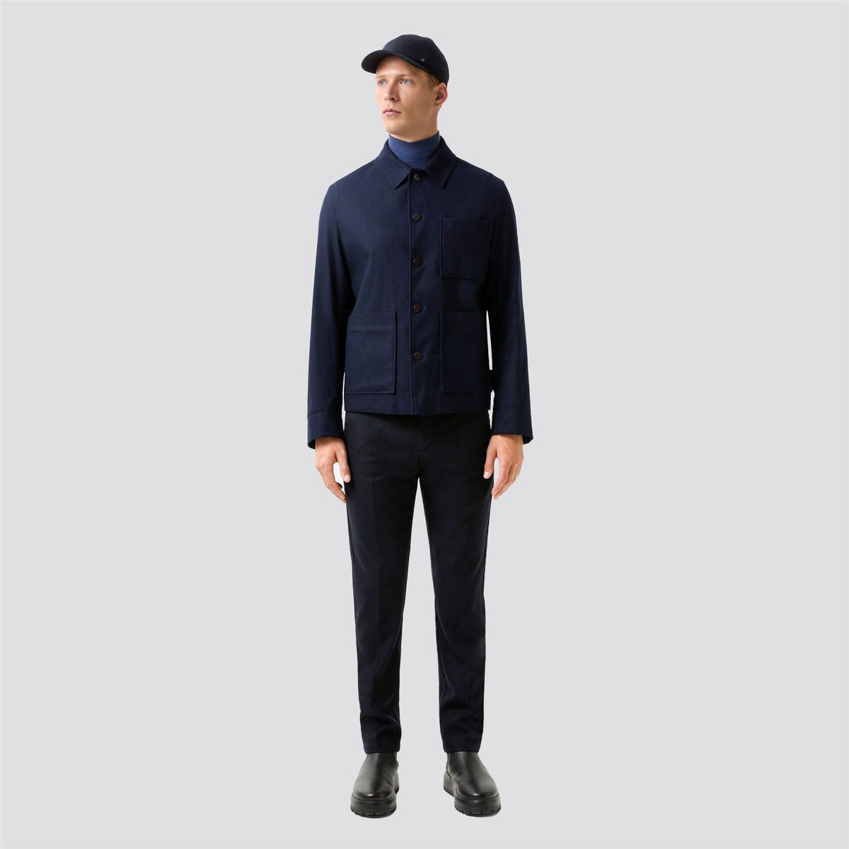 Micro Indoor Jacket Navy