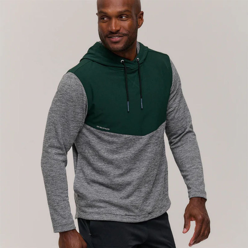 Tyson Hoodie Charcoal Heather/Night Forest