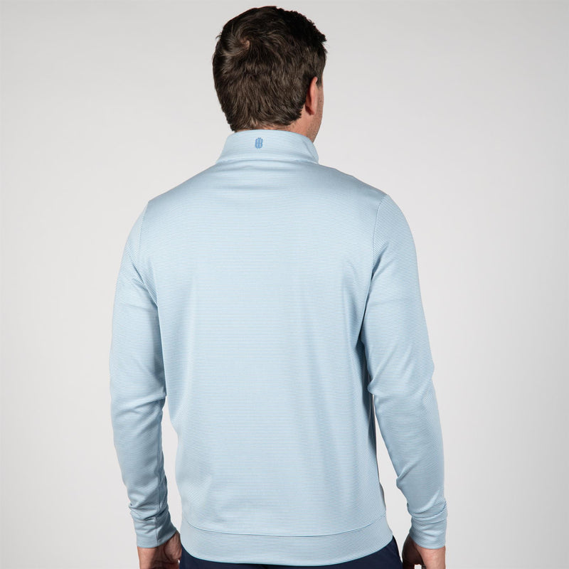 The Sherwood Pullover Mid Layer Bedford/White