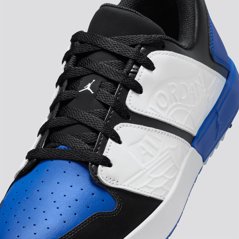 Jordan NU Retro 1 Golf Shoes Black/Sport Royal/White