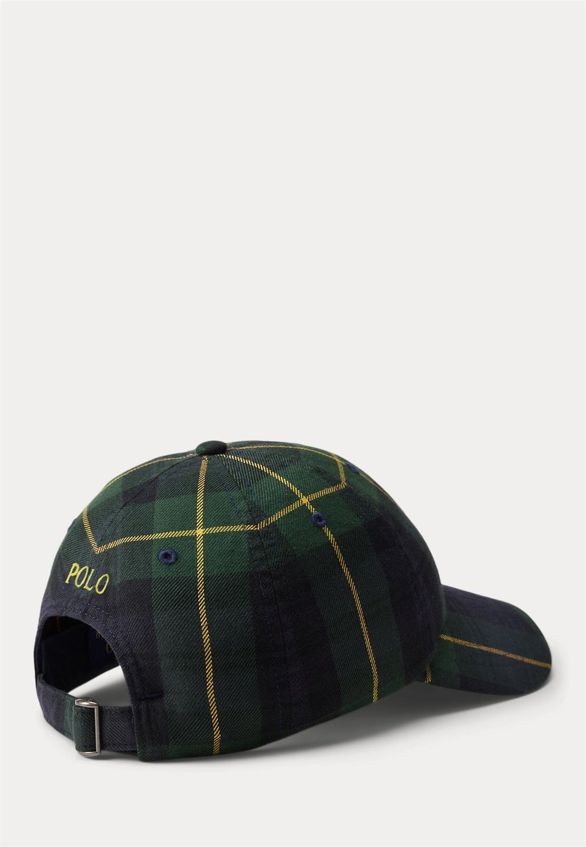 Suede Look Flannel Cap Green Navy Multi