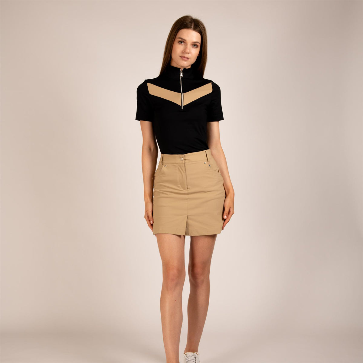 Womens The Stellar Stretch Short Khaki