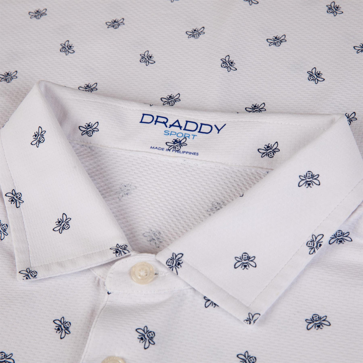 Cool Bee Draddy Polo White