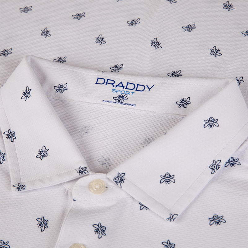 Cool Bee Draddy Polo White