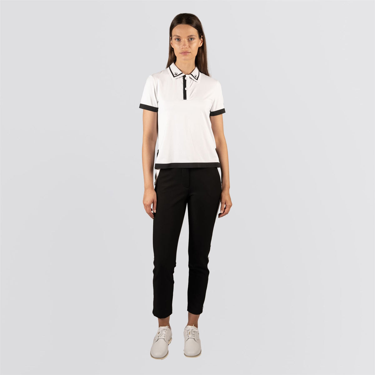 Womens Side Panel Pants Black