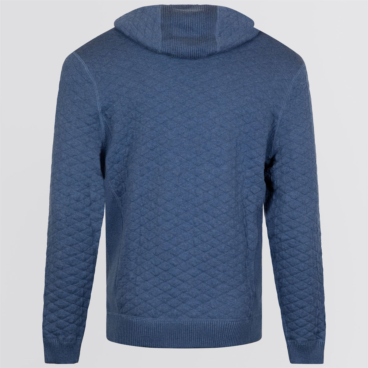 The Wallace Hooded Sweater Heathered Andover