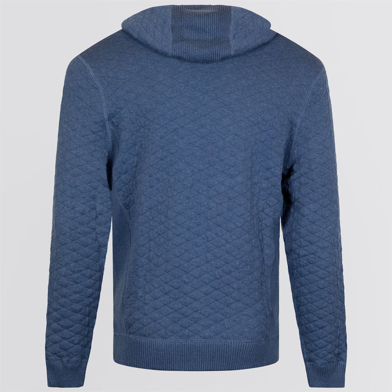 The Wallace Hooded Sweater Heathered Andover