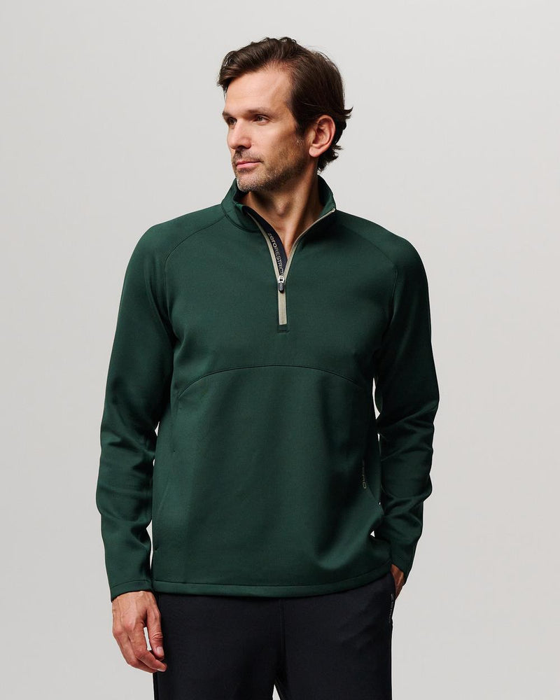TKO Quarter Zip Racing Green