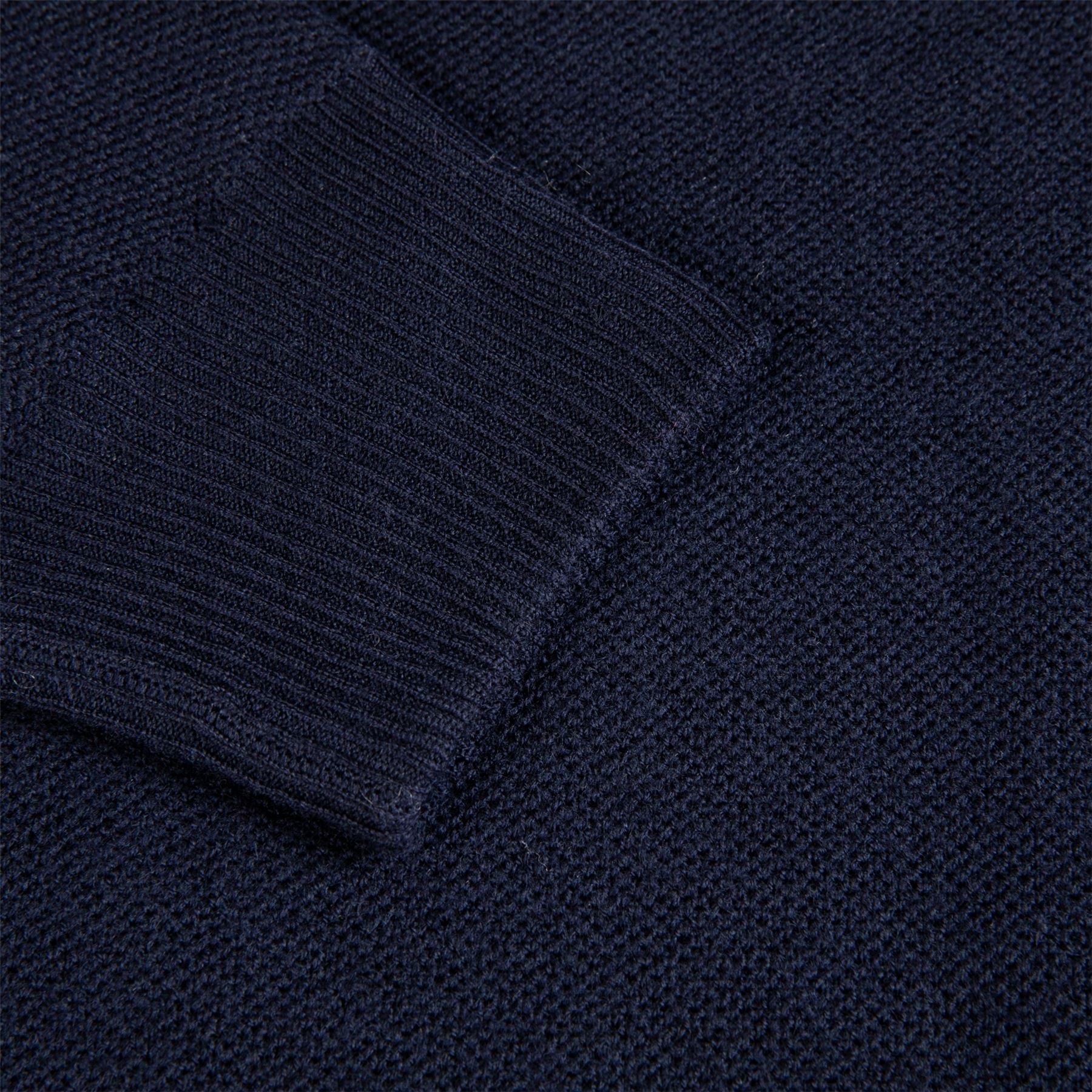 V-Neck Knit Sweater Navy - AW23 – TRENDYGOLFUSA.COM