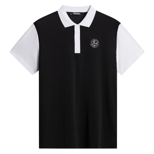 Club House Loose Fit Pique Polo Black - SS25