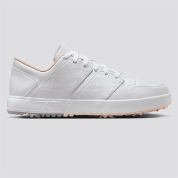 Nike Jordan NU Retro 1 Golf Shoes White/Washed Coral