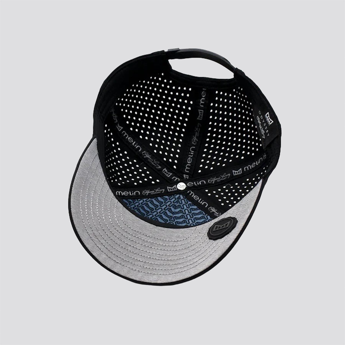 Hydro Odysea Stacked Cap Black