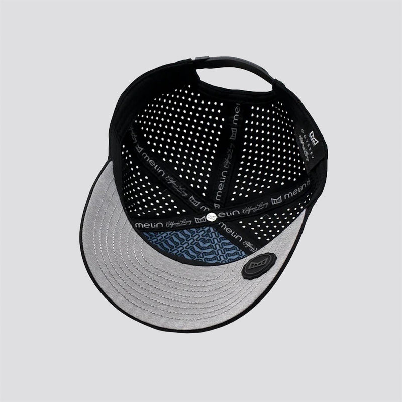 Hydro Odysea Stacked Cap Black