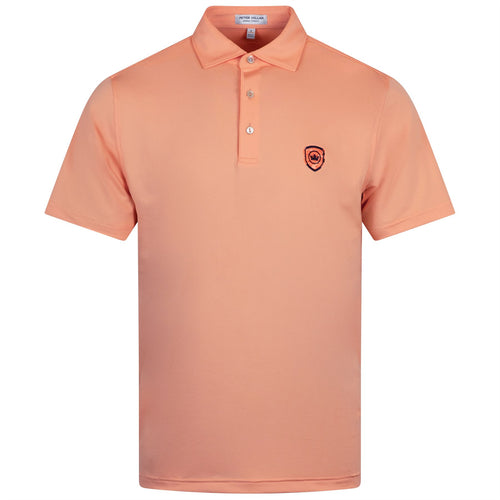 Solid Performance Jersey Polo Papaya - SS25