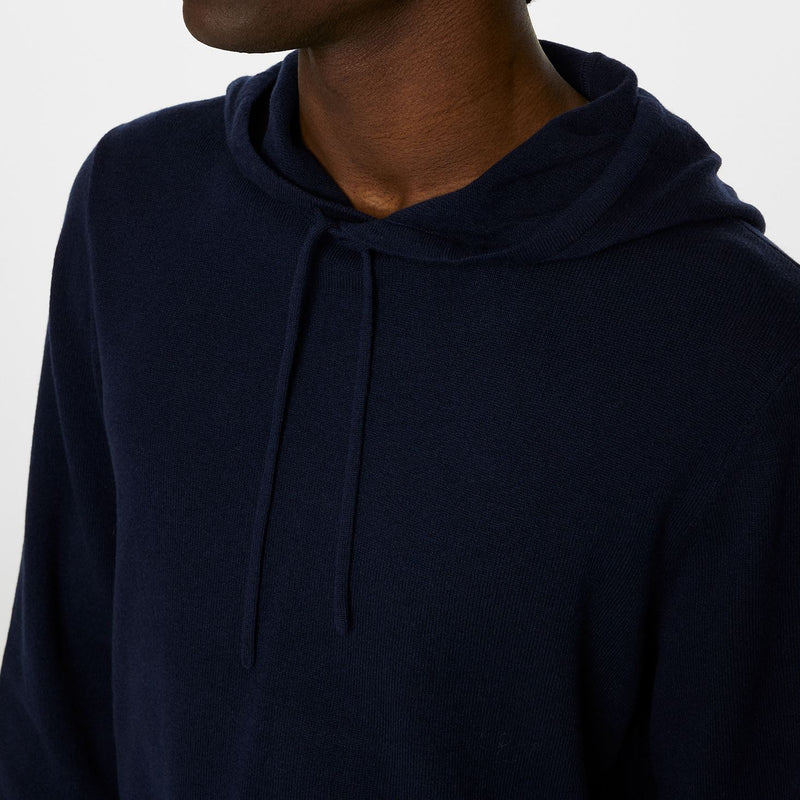 Kolton Cashmere Hoodie JL Navy