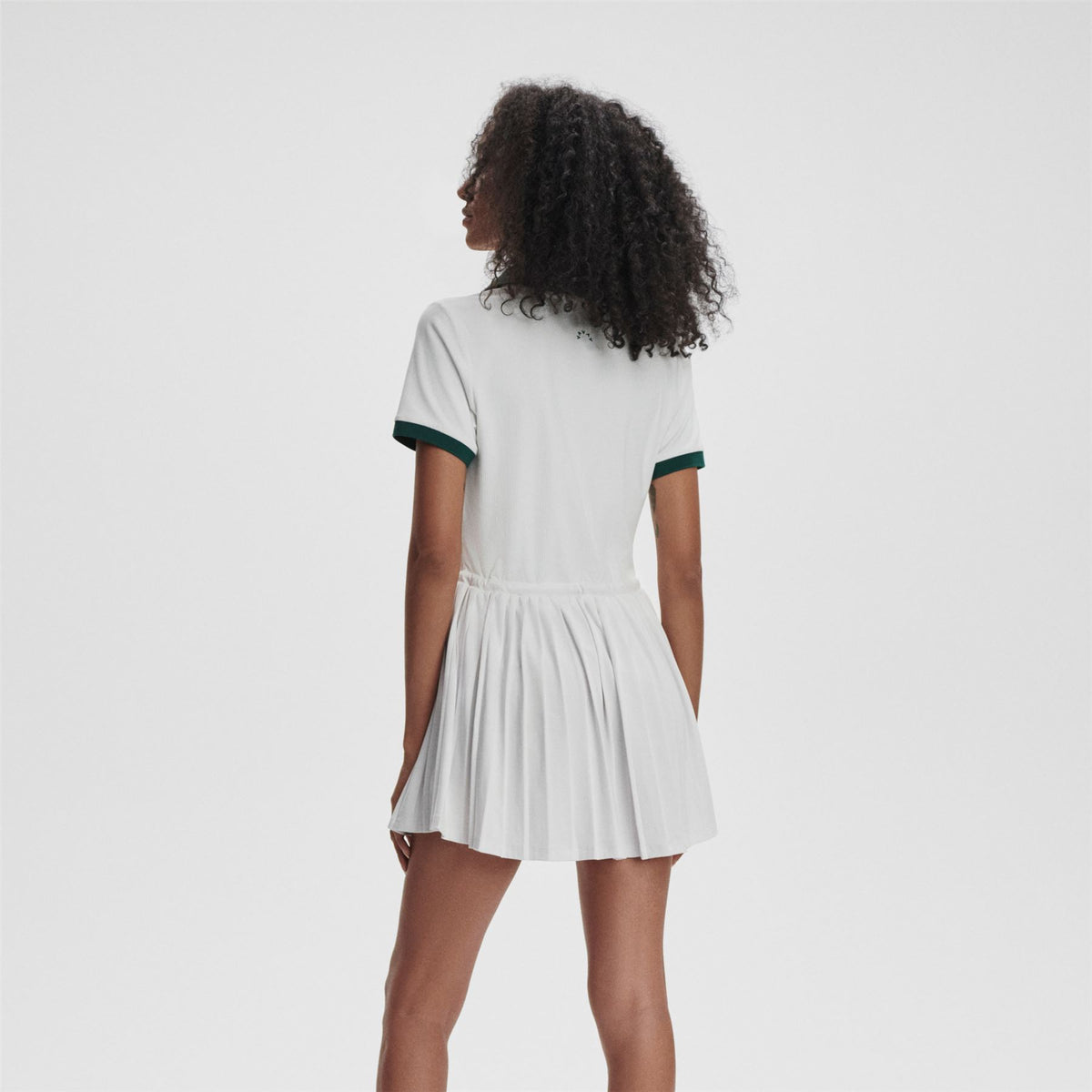 Womens Paloma Court 30 Dress White/Forest