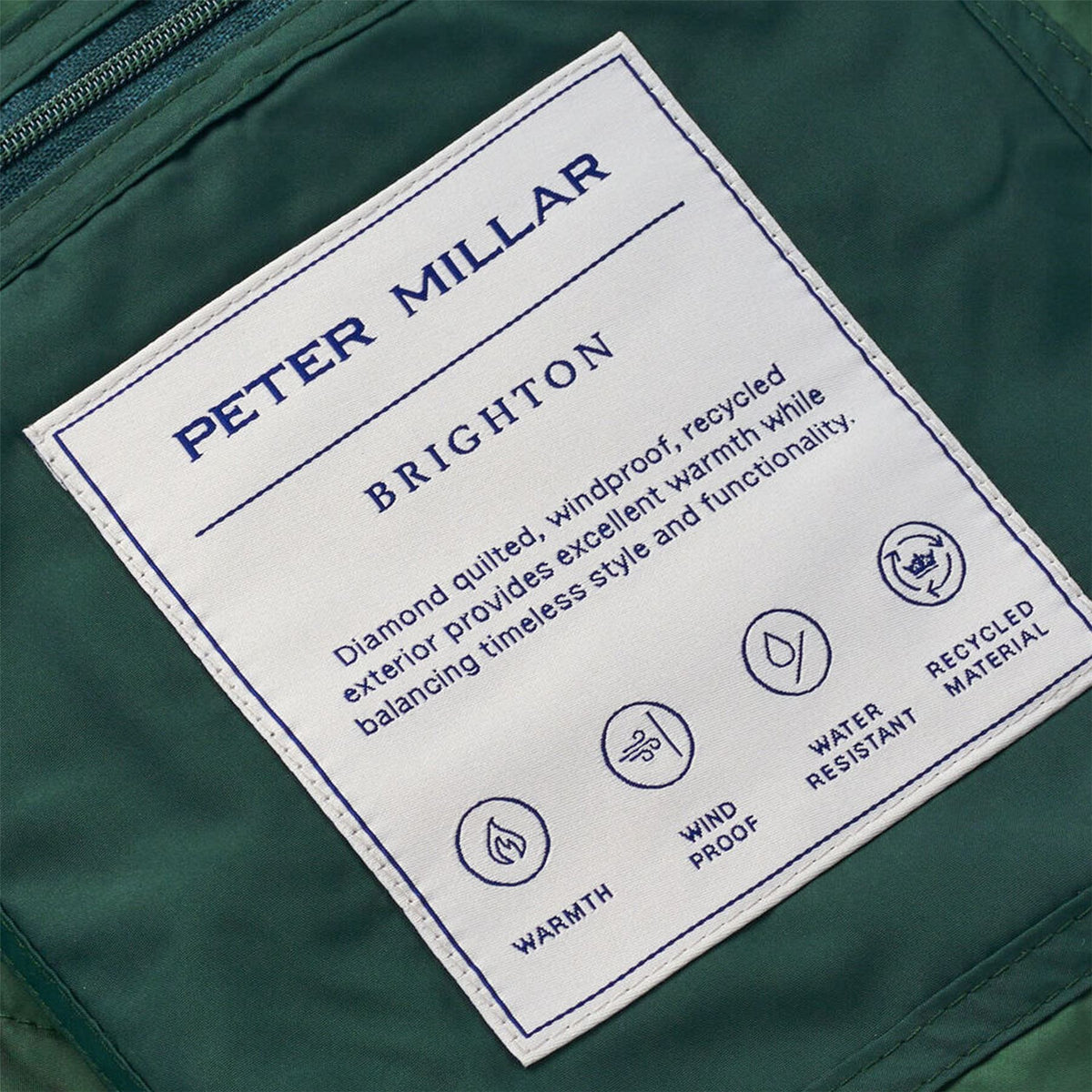 Brighton Shirt Jacket Deep Verdant