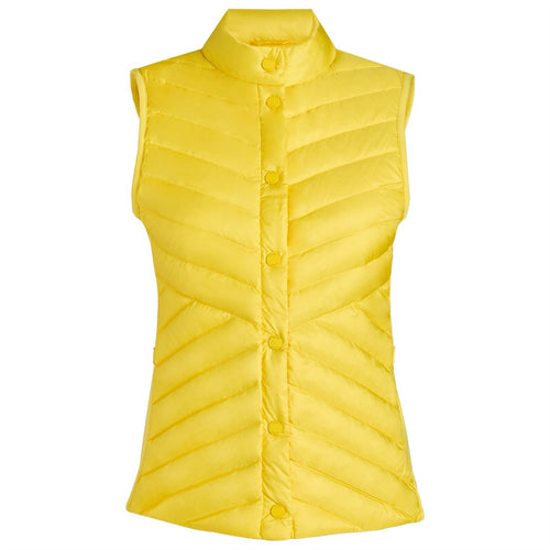 Womens Down Quilted Taffeta Tech Vest Cyber - SS25