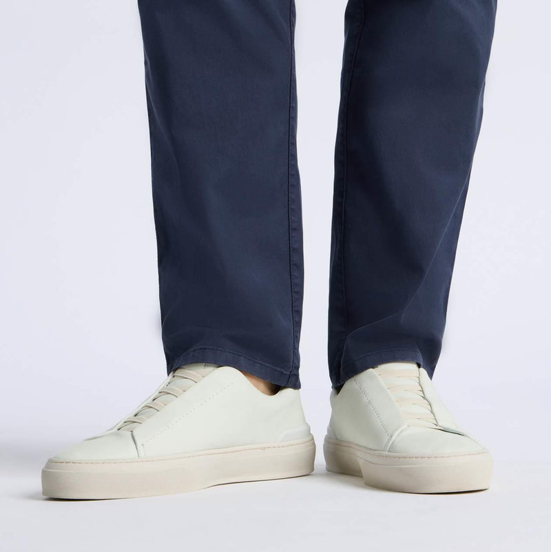 Endeavour Slip On Leather Sneakers Snow