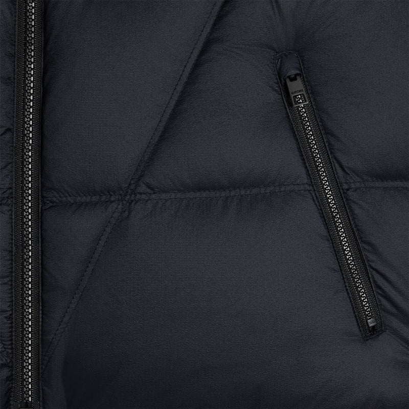 Womens Featherweight Down Fill Puffer Vest Onyx