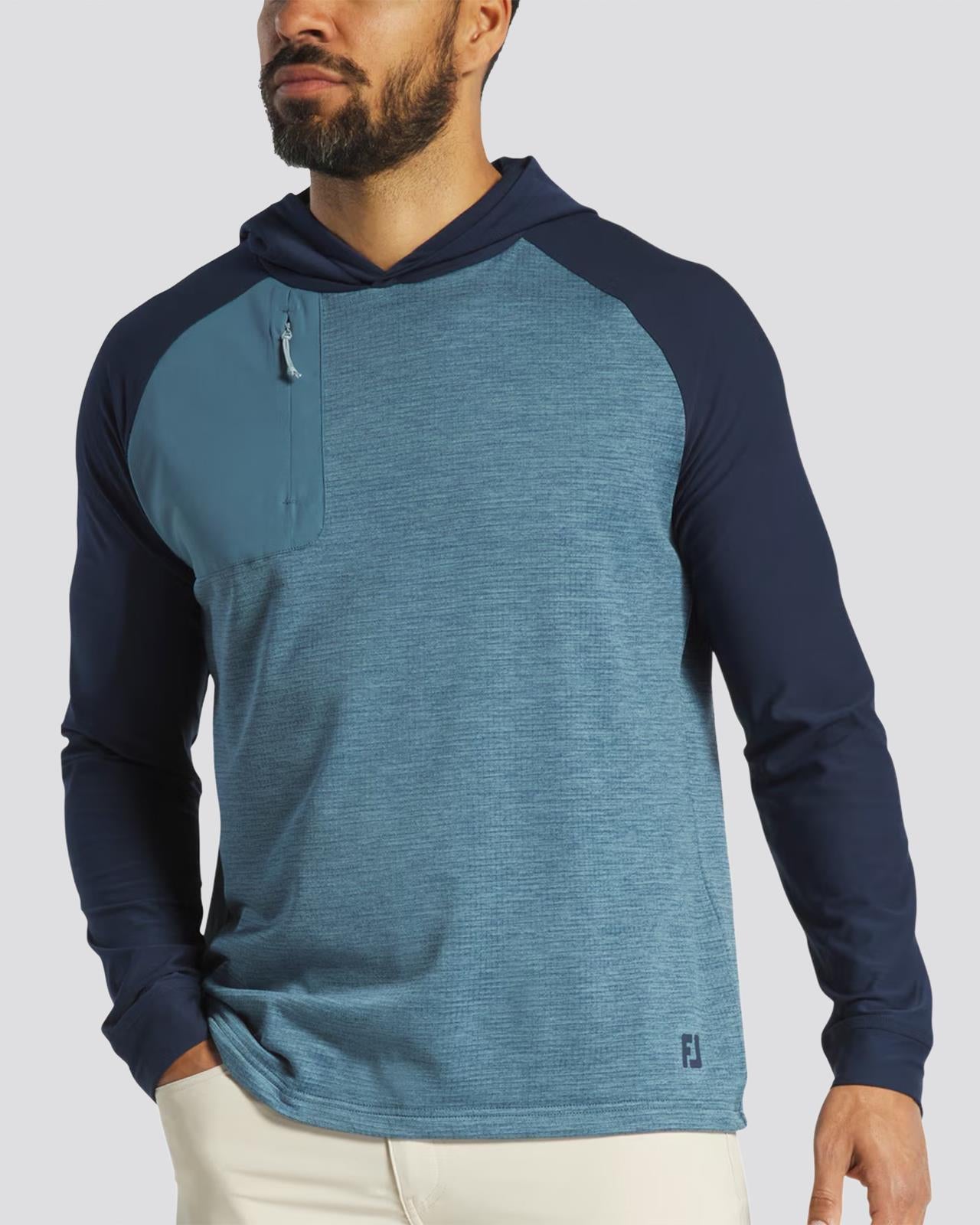 Thermo Pullover Hoodie Navy/Slate