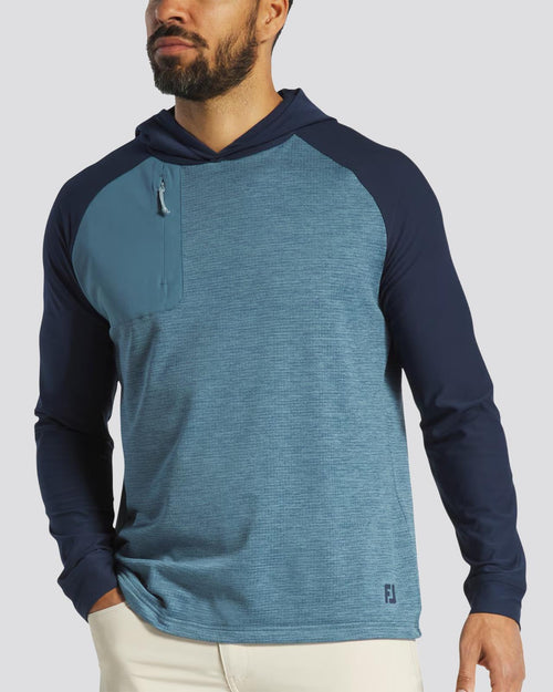 Thermo Pullover Hoodie Navy/Slate