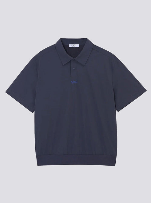 Solene Round Polo Shirt Marine