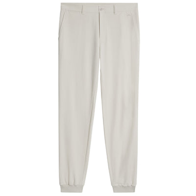 Cuff Double Weave Stretch Joggers Pants Moonbeam