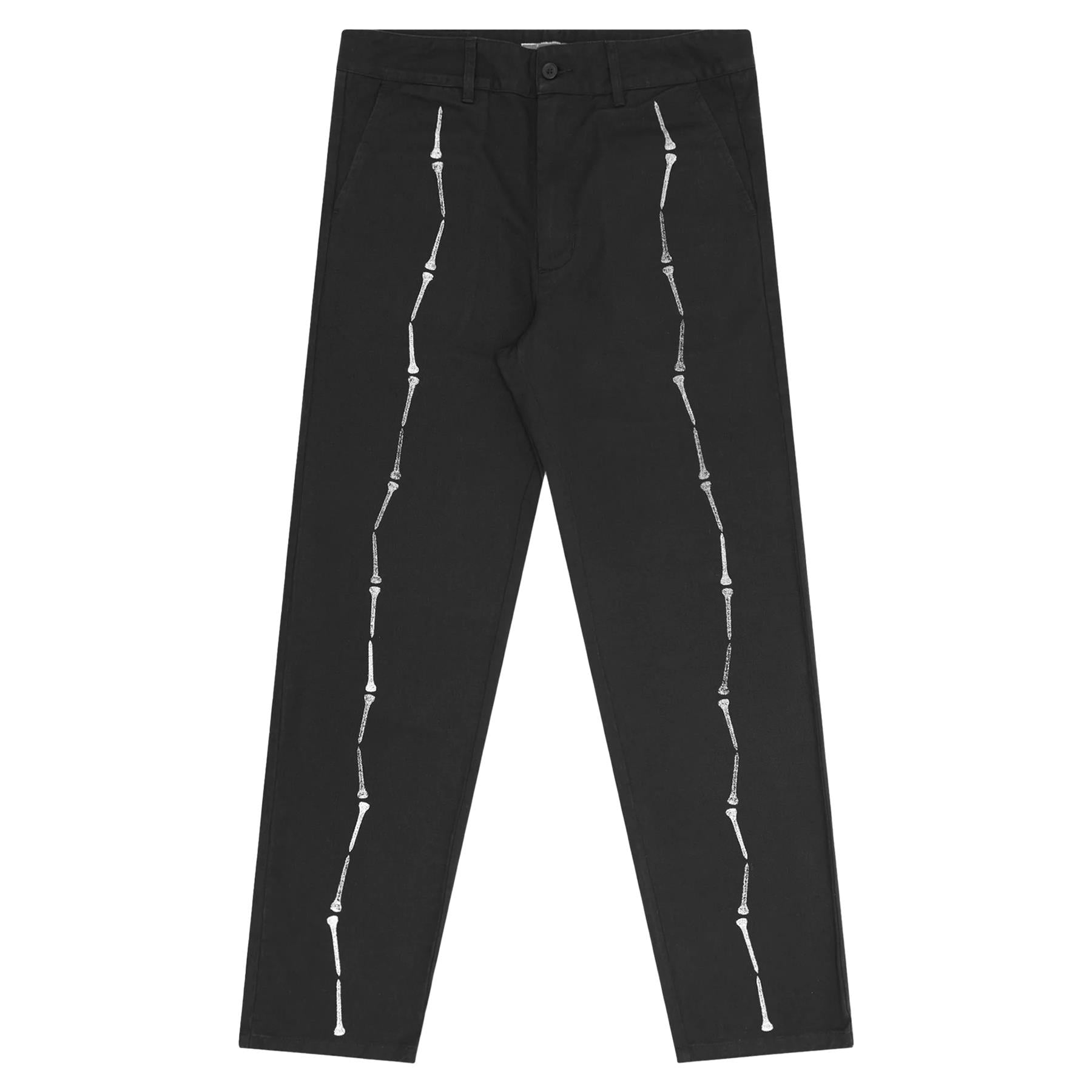 Shivers Twill Pants Black