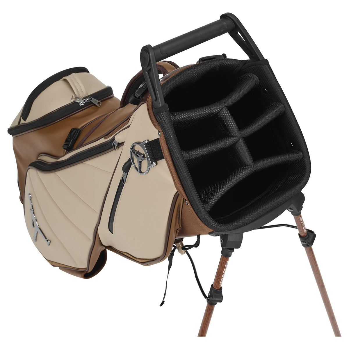 Jordan Fade Away Golf Bag Premium Hemp/Pecan/Light Iron Ore