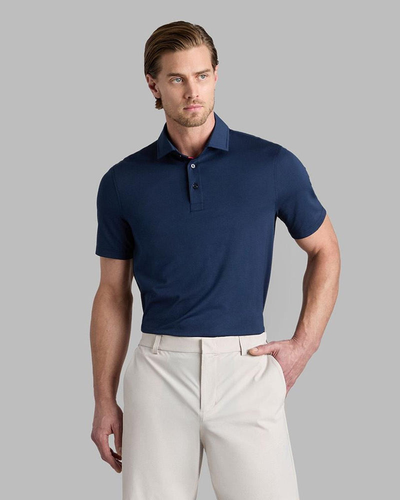 All Play Fine Stretch Pique Polo Twilight