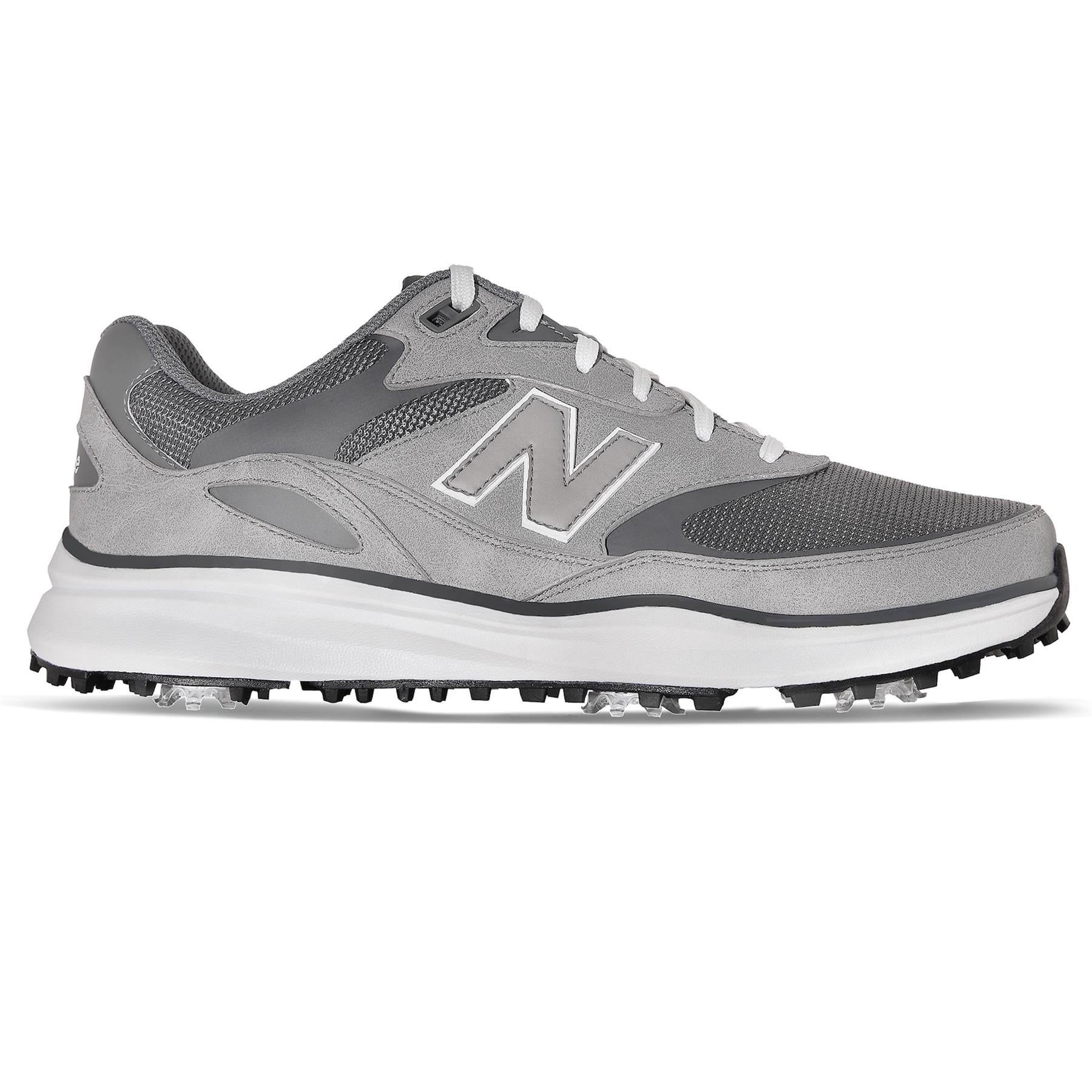 Heritage Waterproof Spiked Golf Shoes Gray