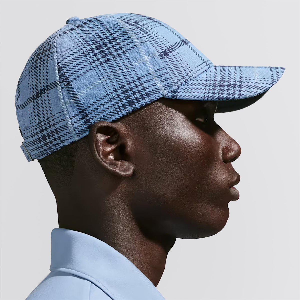Tartan Club Cap Work Blue/Anthracite/Black