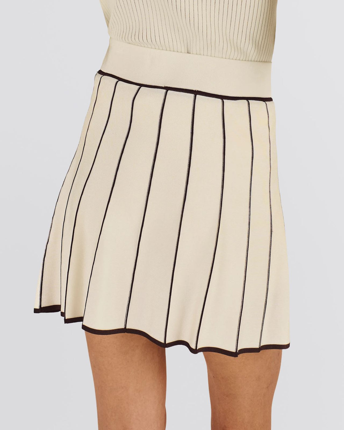 Aurora Knit Skirt Cream
