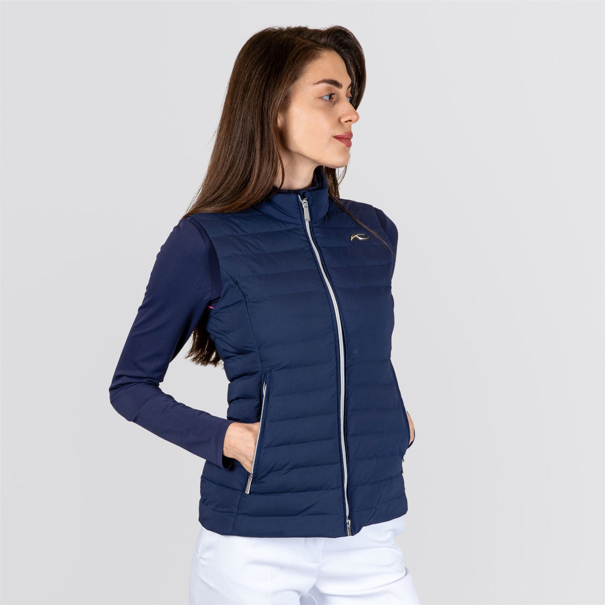 Womens Cumulus Vest Navy