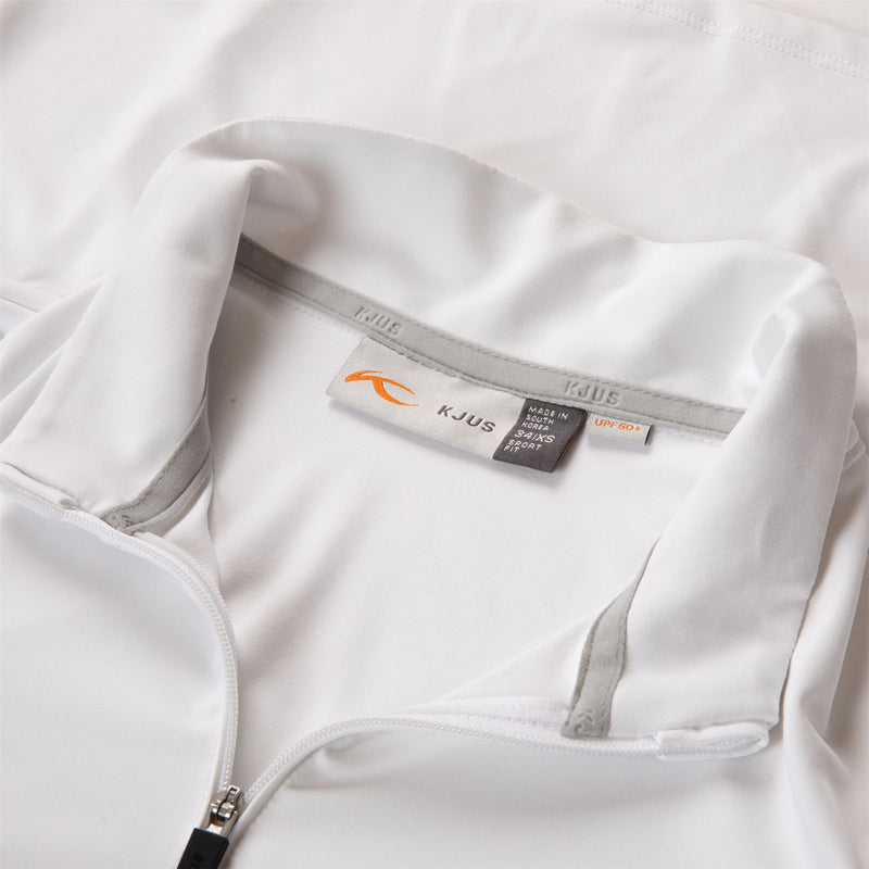 Womens Sunshine Sport Half Zip Mid Layer White