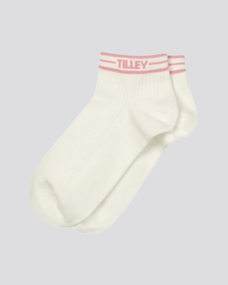 Womens Tipped Ankle Socks