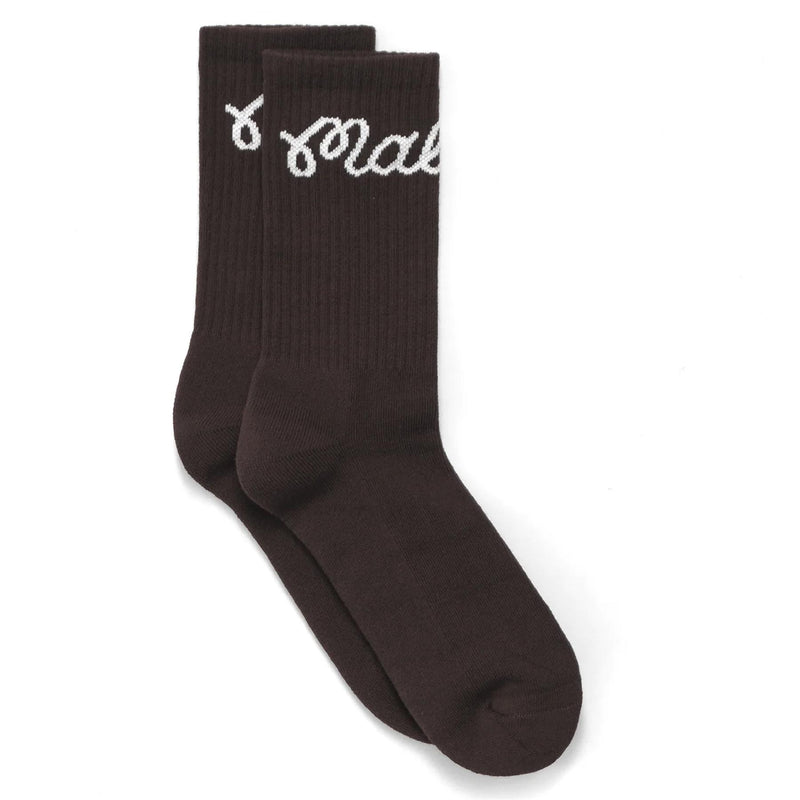 Bon Script Sock Brown