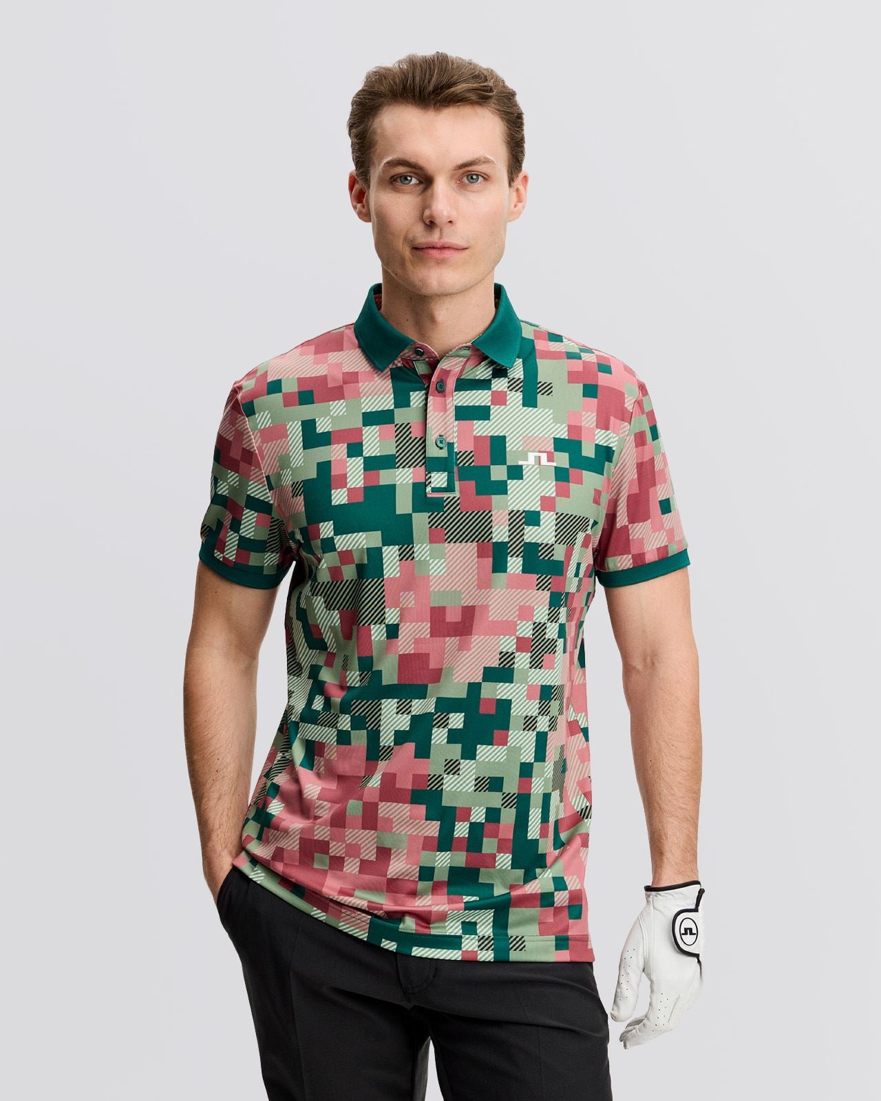 Bridger Tour Print Polo Tour 26 Multi
