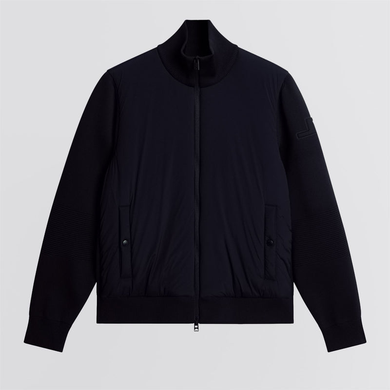 Ebbe Tech Knit Hybrid Jacket Black