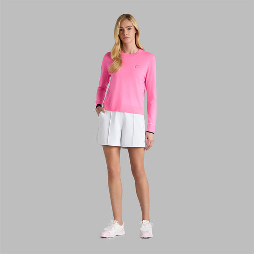 Womens Happy G's Merino Wool Sweater Knockout Pink