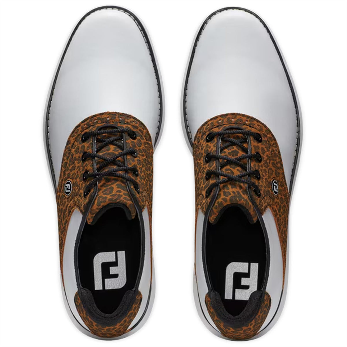 Womens Traditions Spikeless Golf Shoes White/Black/Multi
