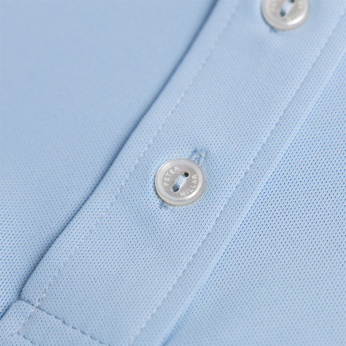 Soul Performance Mesh Polo Blue Frost