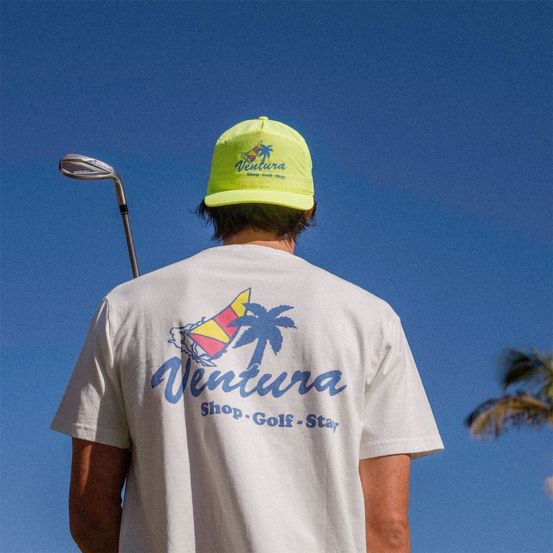 Ventura Snapback Cap Lime