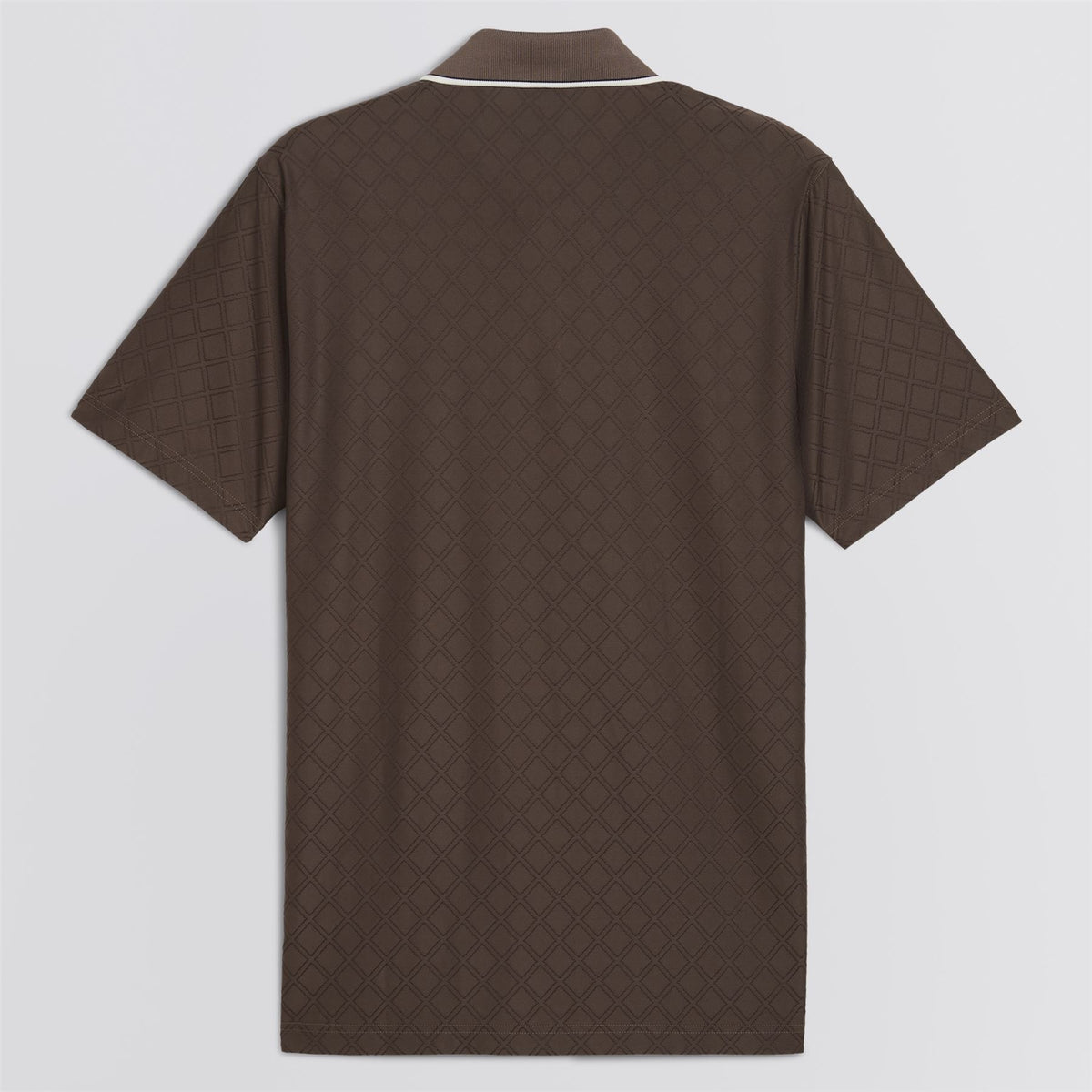 x AP Tipped Jacquard Polo Flat Bronze