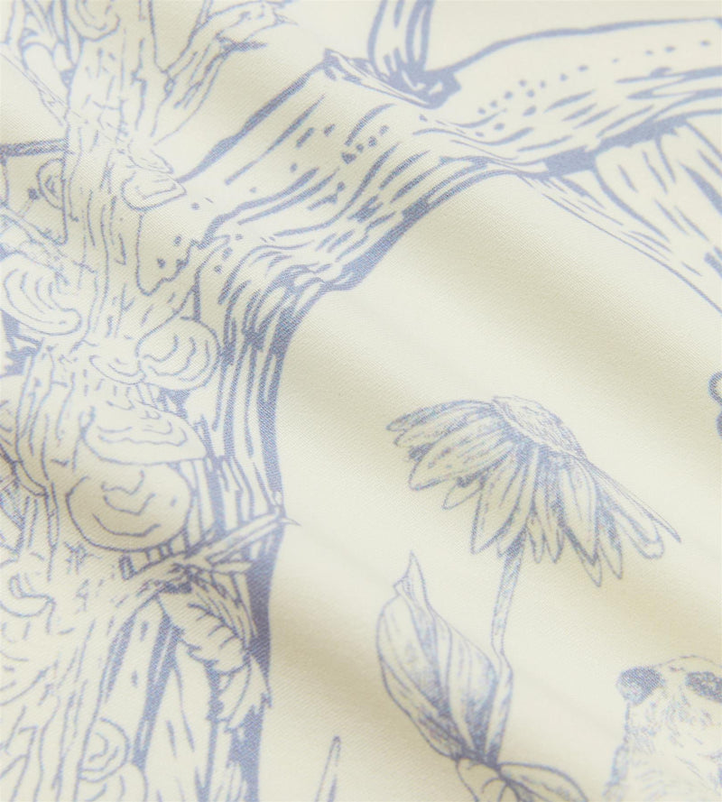 Womens Signature Skort Cream/Blue/Forest