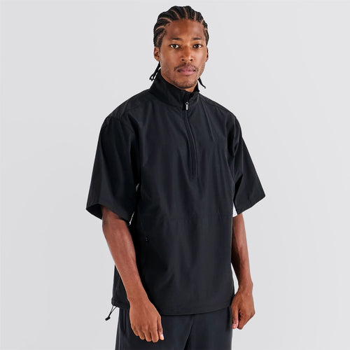 Pine SS Windshirt Black