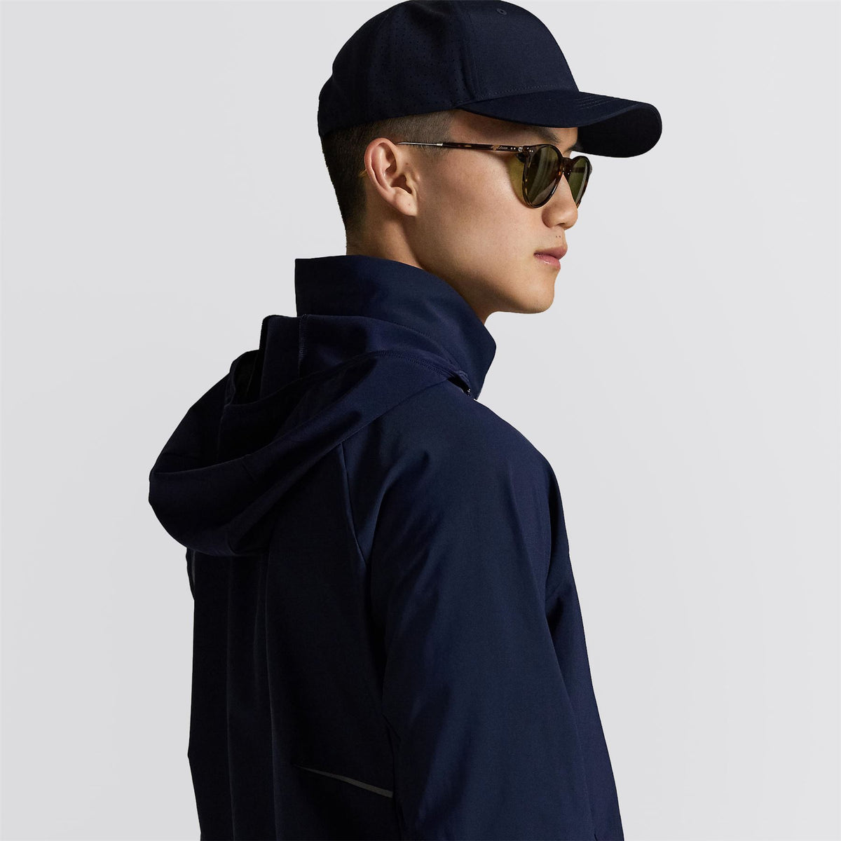 RLX Lightweight Hooded Jacket Refined Navy